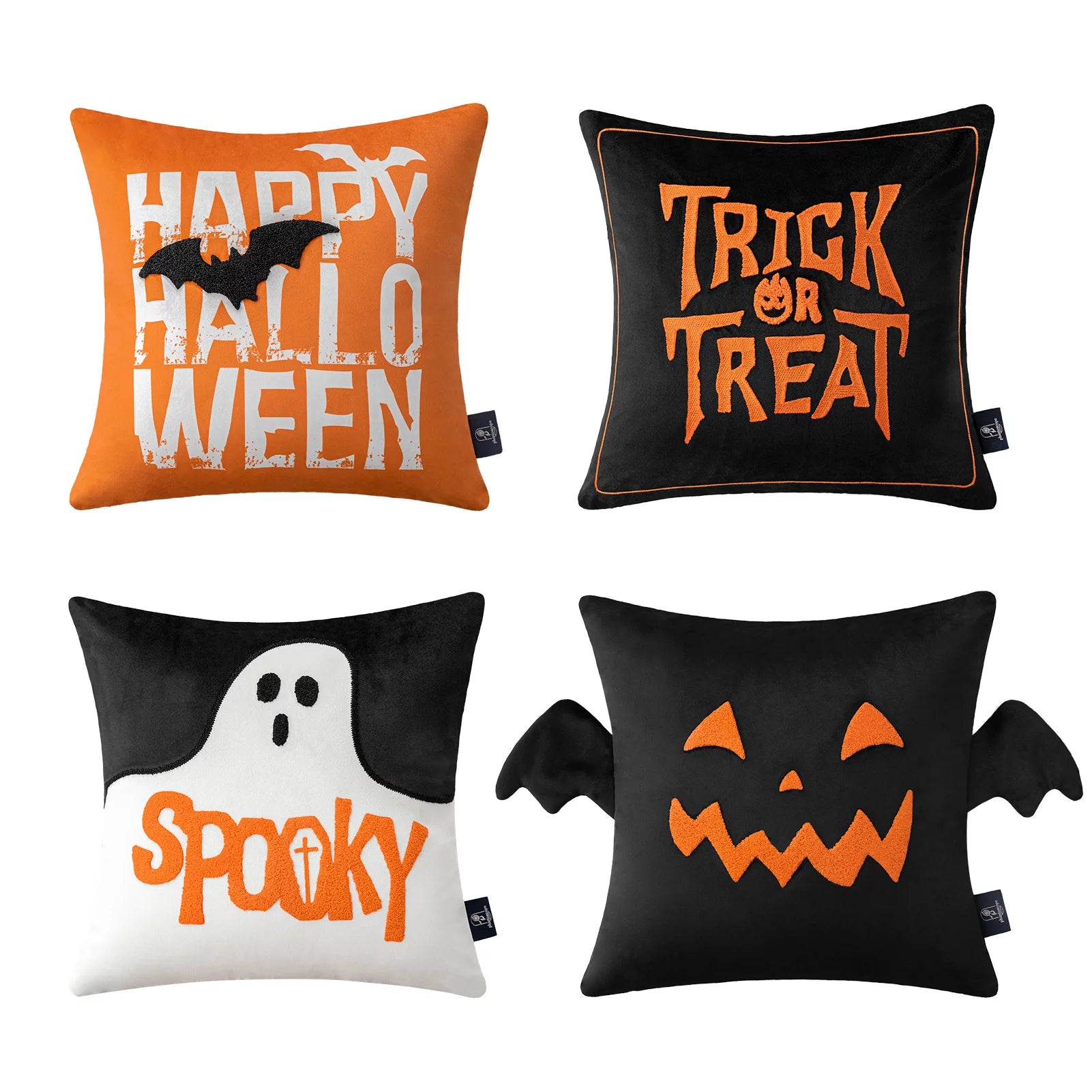 Halloween throw hotsell pillow covers